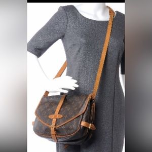 Preloved LV monogram saummur